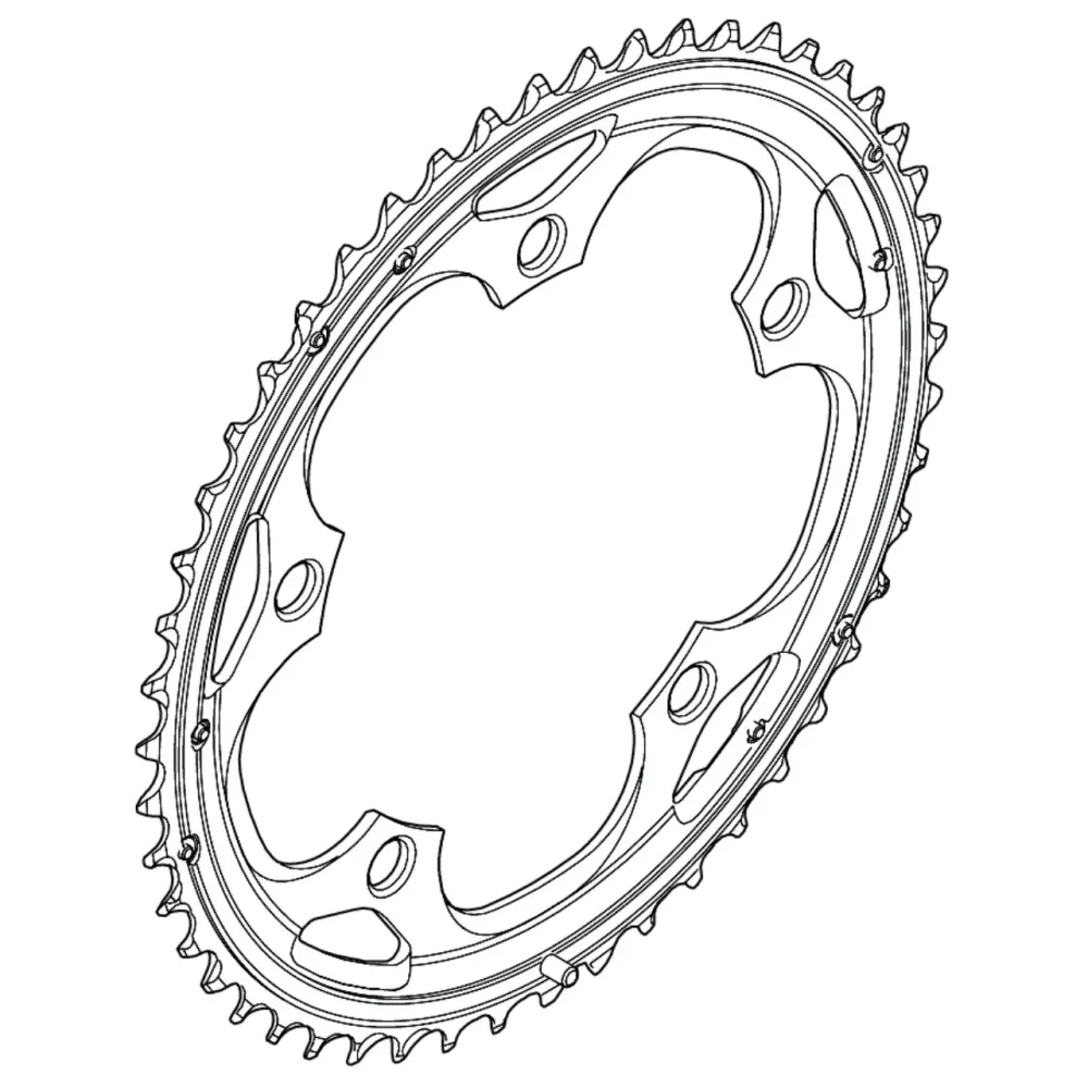 SHIMANO 105 Eturatas 50T - FC-5703 (Musta)
