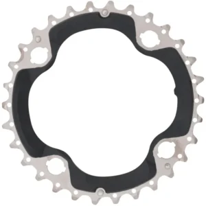 Shimano FC-M672 96mm 30T 10v Musta Eturatas