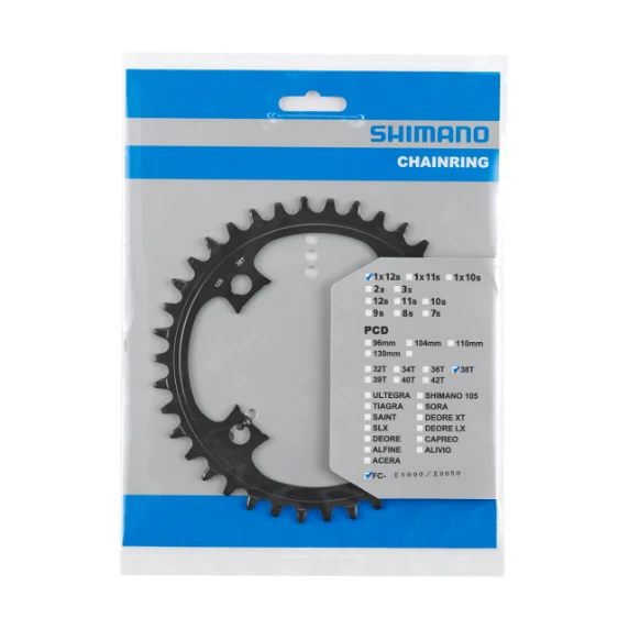 Shimano SM-CRE80 12v 38T 104mm Eturatas