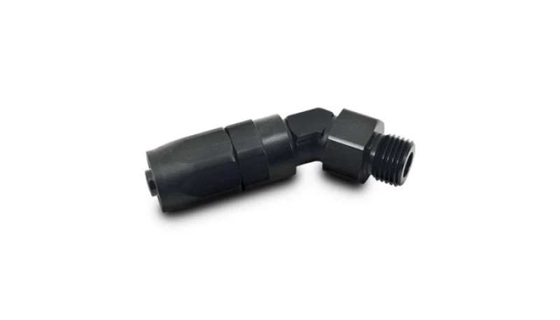 Vibrant Male -16AN to -16AN ORB 45 Degree Hose End Fitting