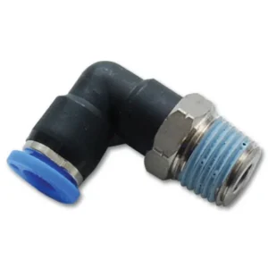Vibrant Male Elbow Fitting 3/16in OD Tubing (1/8in NPT Thread)