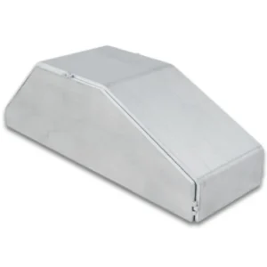 Vibrant I/C End Tank 3.25in Wide 9.25in Long 3in Tall Use w/ Horizontal I/C Core 12831 - 5052 Alum