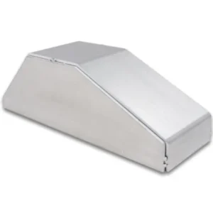 Vibrant I/C End Tank 3.5in Wide 11in Long 3.5in Tall Use w/ Horizontal I/C Core 12835 - 5052 Alum