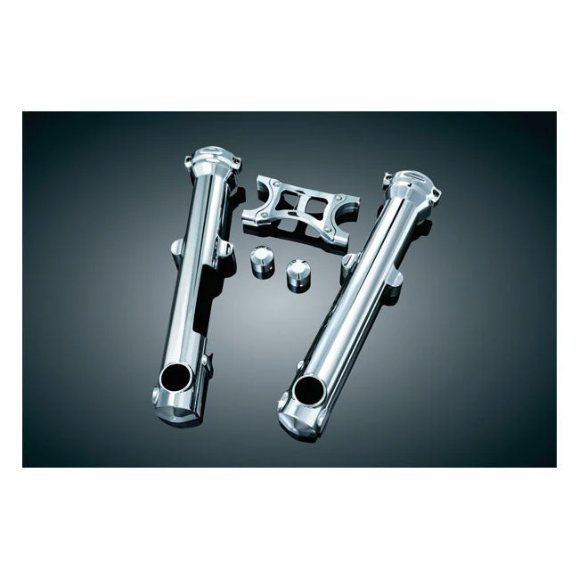 Kuryakyn Fork Skins Fork Slider Covers Chrome Sportster 04-17 Kuryakyn Fork Skins Fork Slider Covers Chrome Sportster 04-17