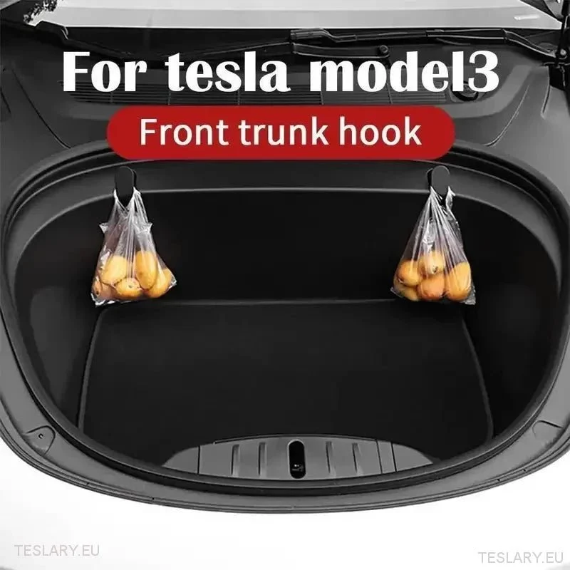 Tesla -malli 3 frunk -koukut
