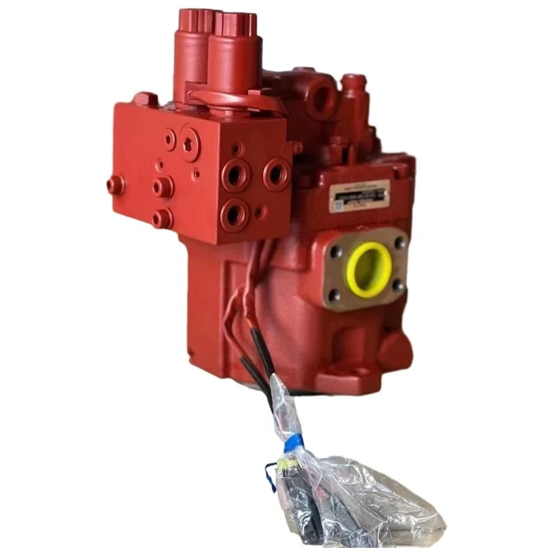 Hydraulipumppu PVD-0B-18B Sopii Yanmar ViO15-2 kaivukoneeseen solenoidiventtiilillä
