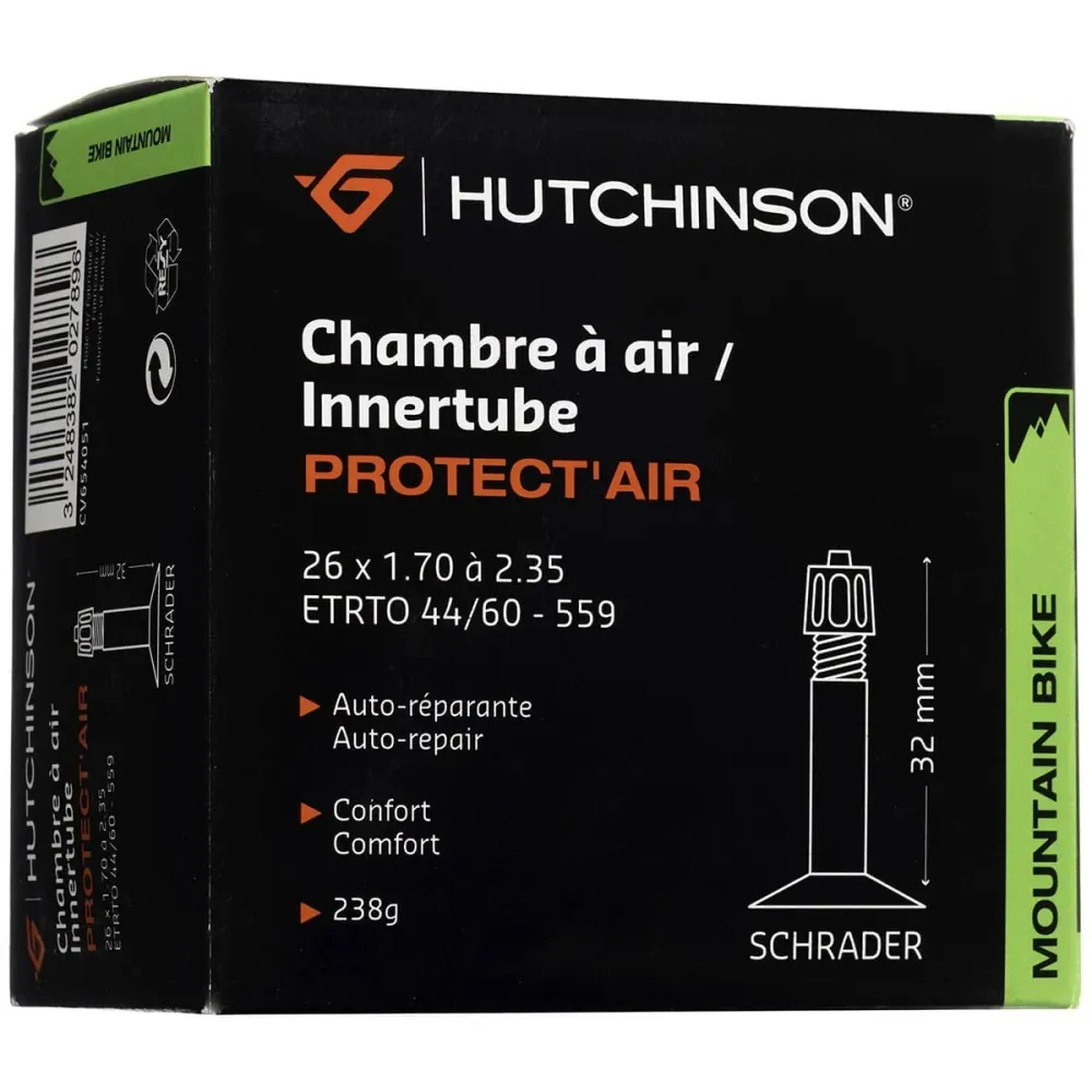 HUTCHINSON PROTECT'AIR sisäputki 26x 1.70 - 2.35 Schrader 48mm