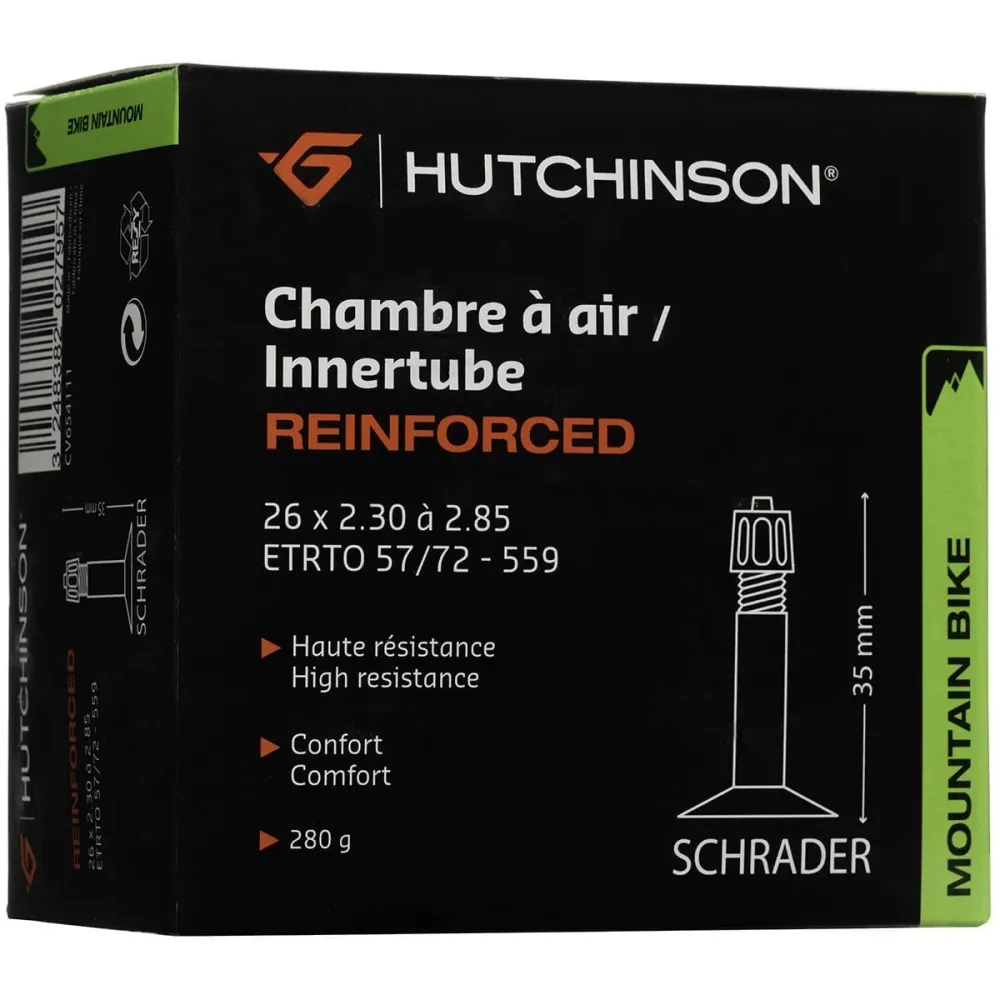 HUTCHINSON REINFORCED sisäputki 26x 2.30 - 2.85 Schrader 48mm