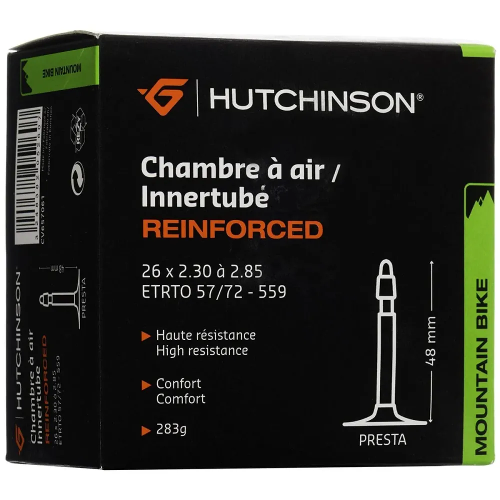 HUTCHINSON REINFORCED sisäputki 26x 2.30 - 2.85 Presta 48mm 48mm