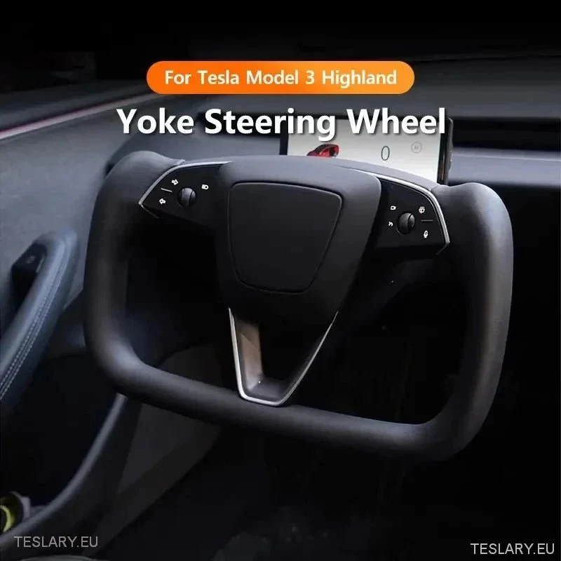 Tesla Yoke -tyylinen ohjauspyörä mallin 3 ylängölle