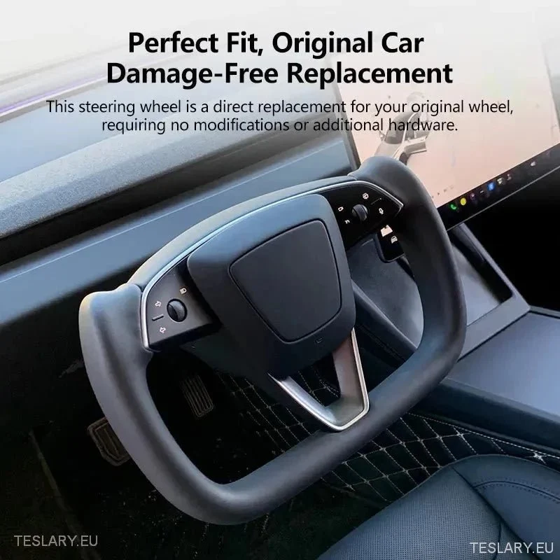 Tesla Yoke -tyylinen ohjauspyörä mallin 3 ylängölle