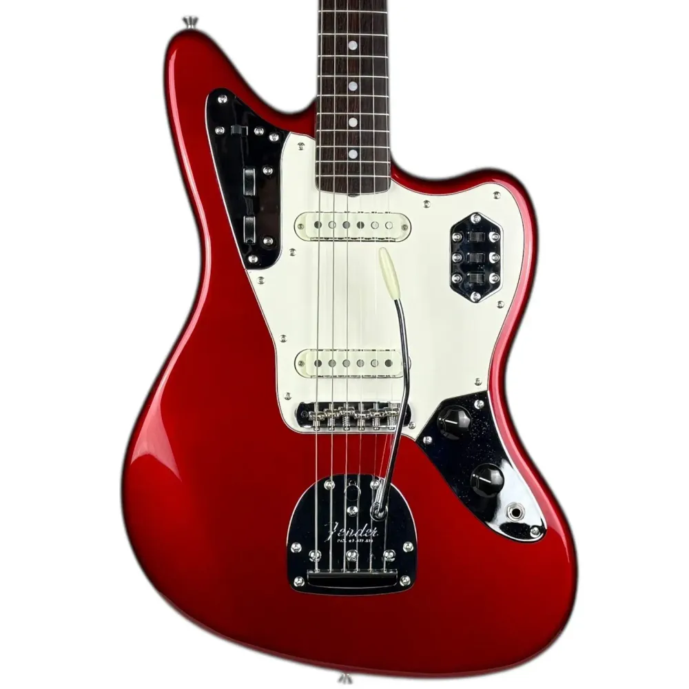 Fender Japan FSR Traditional 60s Jaguar 2025 - Candy Apple Red - Yhdenmukainen Kaula