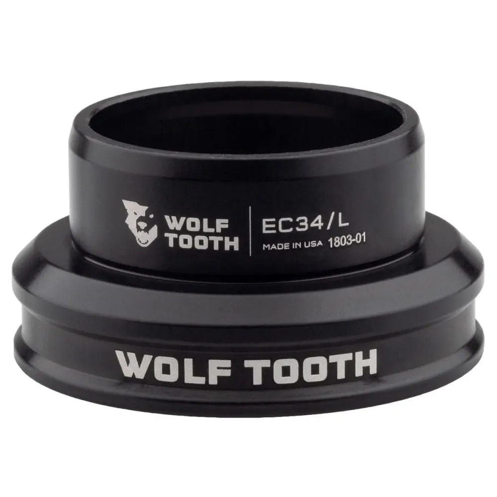 Alhainen kulho tuotteelle WOLF TOOTH 1"1/8 EC34 ulkoinen kuuloke musta
