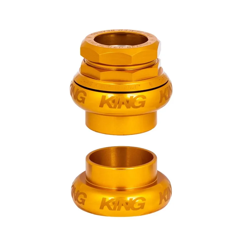 CHRIS KING GRIPNUT 1"1/8 EC34 Sotto Voce Gold Ulkoinen kuulakärkikotelo
