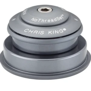CHRIS KING INSET 2 Puoli-integroitu jakopää 1"1/8-1.5" ZS44/ZS56 Matt Harmaa