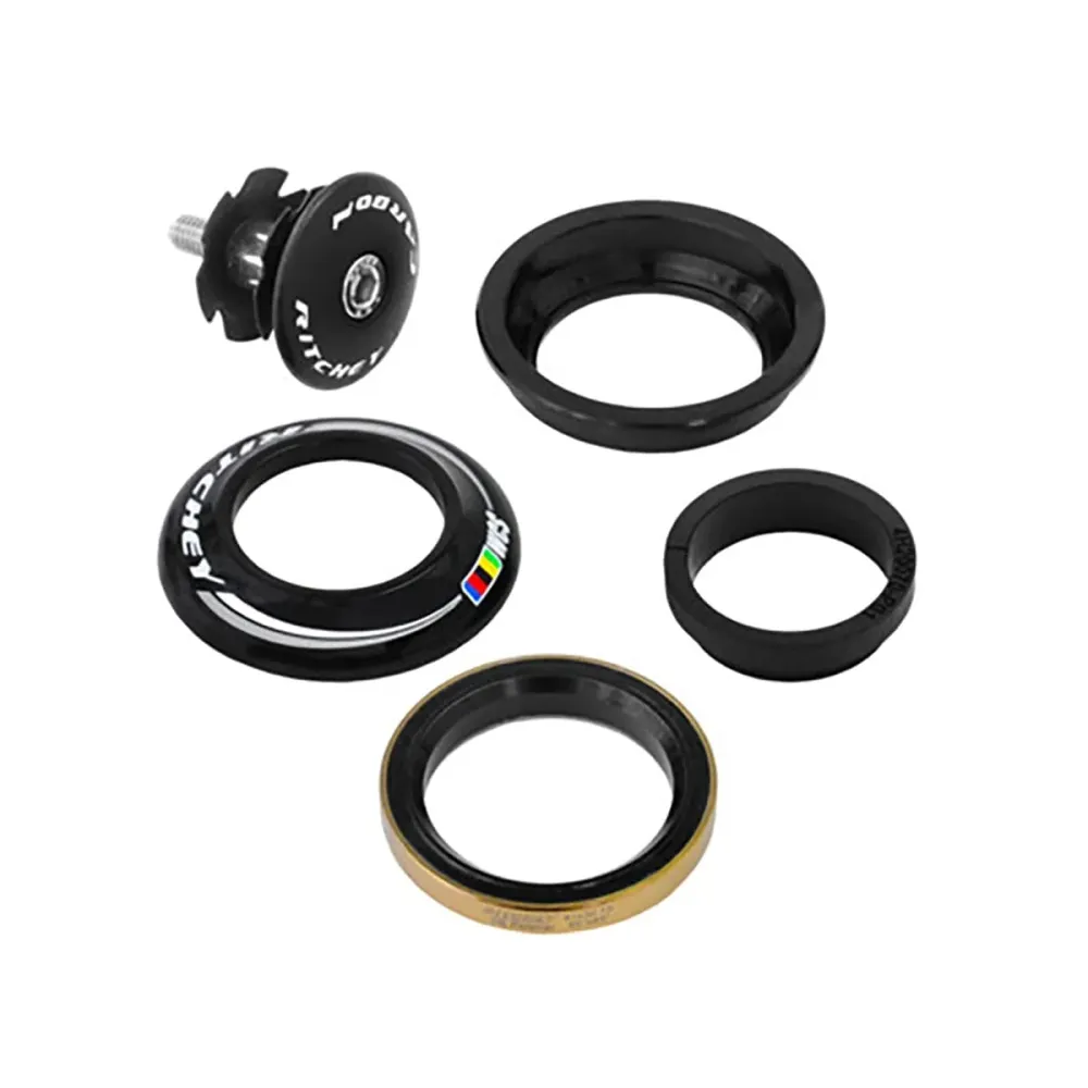 Korkea kuppi RITCHEY WCS ZS44/28.6 -ohjauslaitteeseen + 7.3mm Top Cap -korokerengas