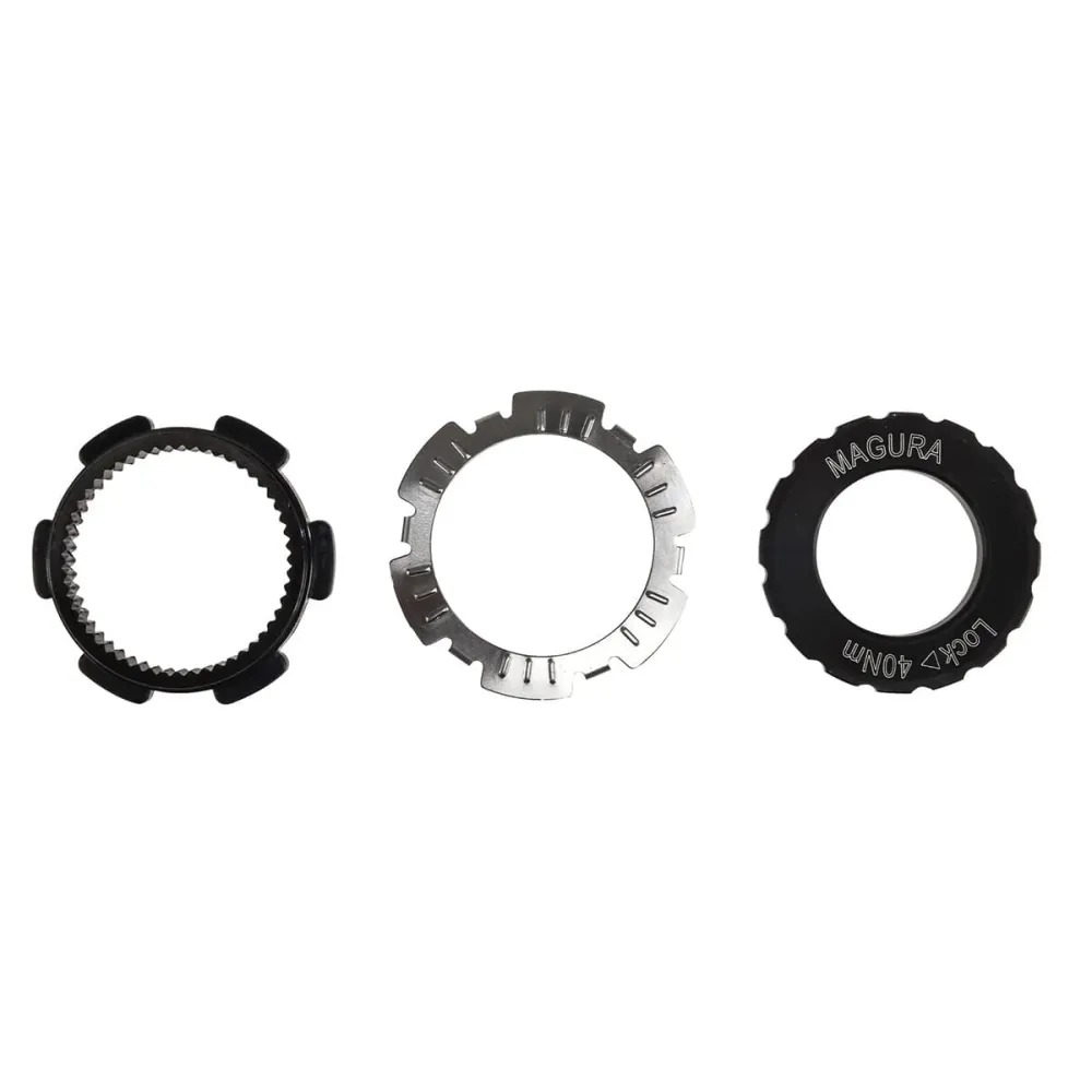 MAGURA Center-Lock kiristysmutteri 15/20 mm läpivientiakselille