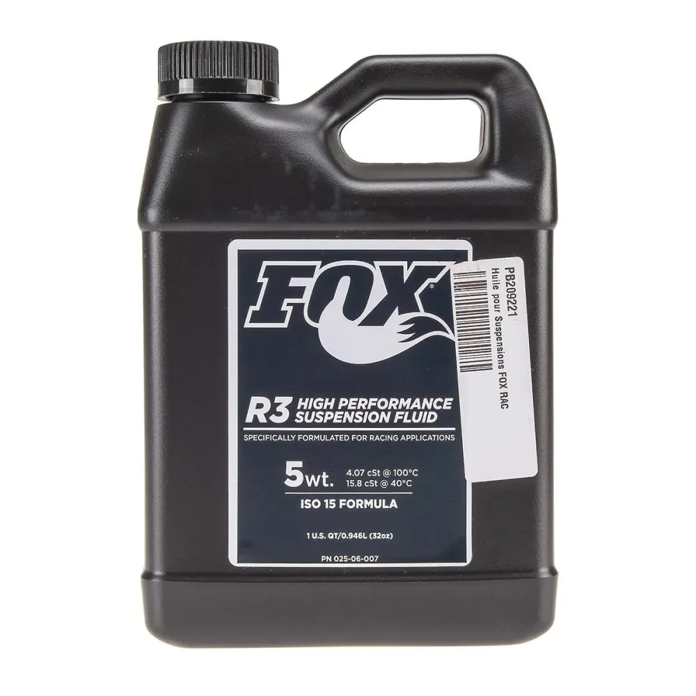 FOX RACING SHOX FLUID 4WT jousitusöljy (1L)