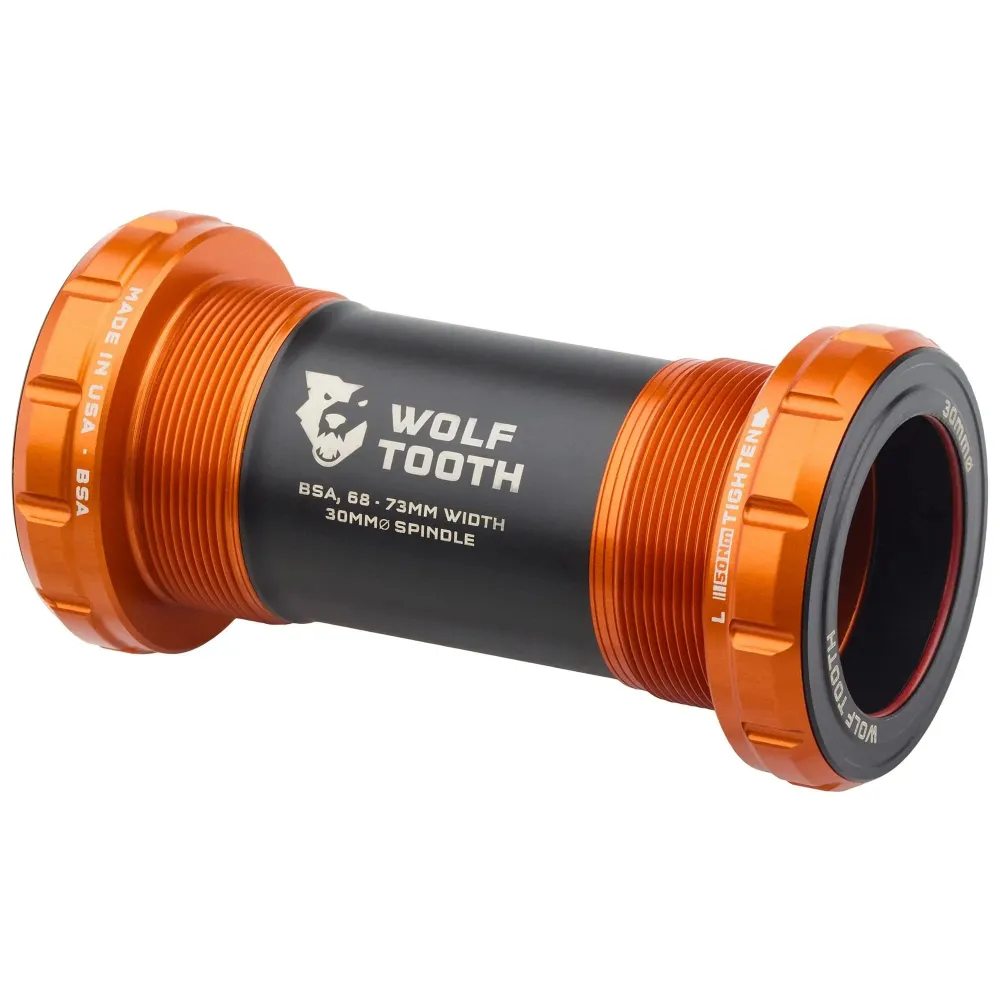 WOLFTOOTH BSA 30mm oranssi kampiakseli