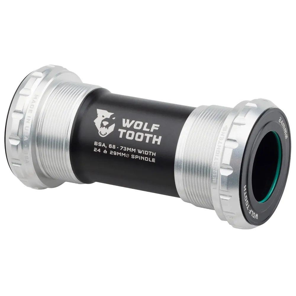WOLFTOOTH BSA 30mm Raw Silver kampiakseli