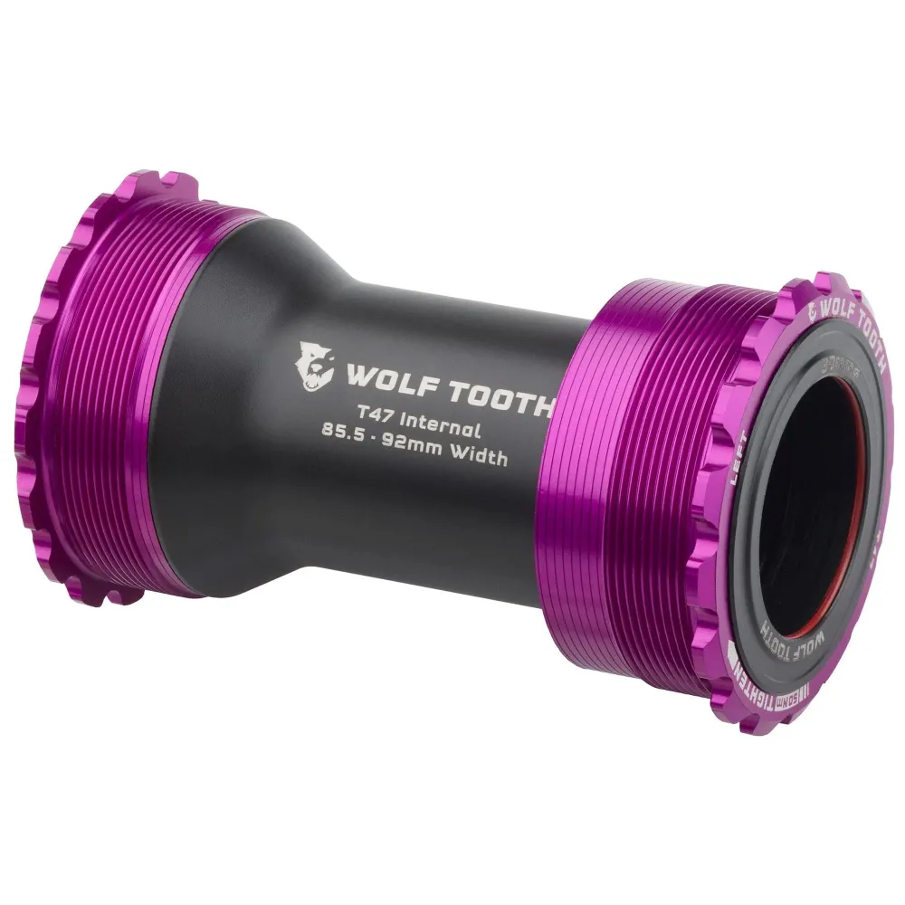 WOLFTOOTH T47i Sisäinen 29mm SRAM DUB Purple kampiakseli, violetti