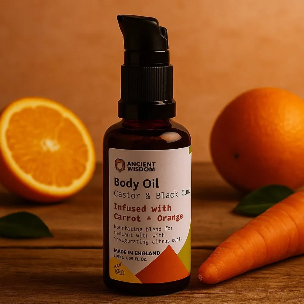 Kehonöljy Luomu Porkkana ja Appelsiini 50ml