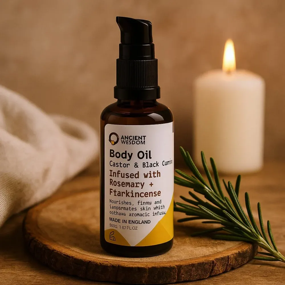 Kehonöljy Luomu Rosmariini ja Frankinsensi 50ml