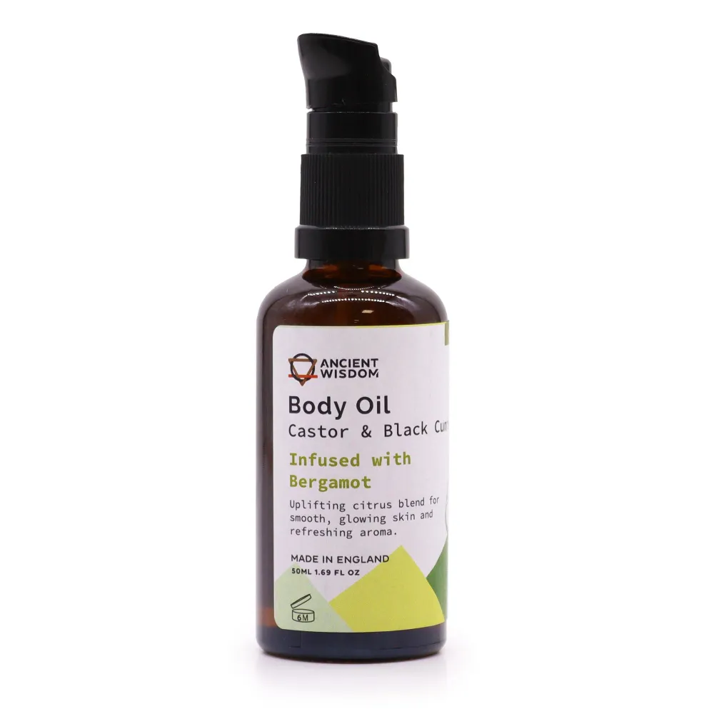 Luomu bergamotti vartaloöljy 50ml
