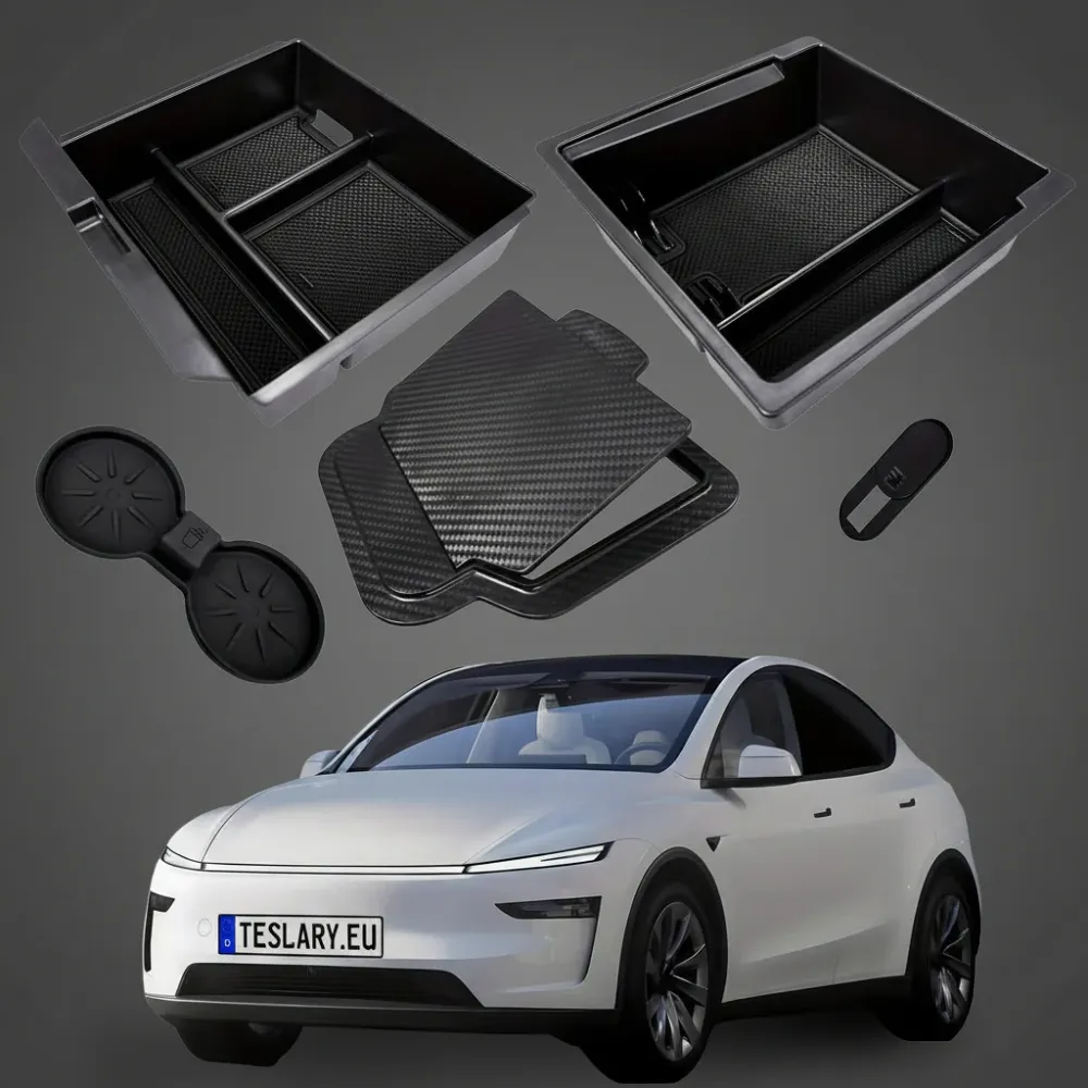 5kpl/set -keskikonsolin järjestäjälokero Tesla -malli Y Juniper & Model 3+ Highlandille