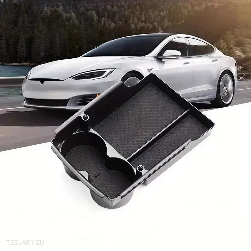 Tesla S/X 2016 - 2021 Central Console Storage -järjestäjä