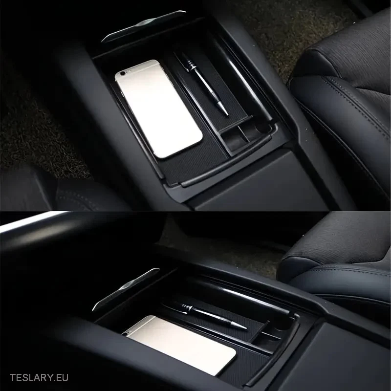 Tesla -malli S/X 2016 - 2020 Central Console Storage -järjestäjä