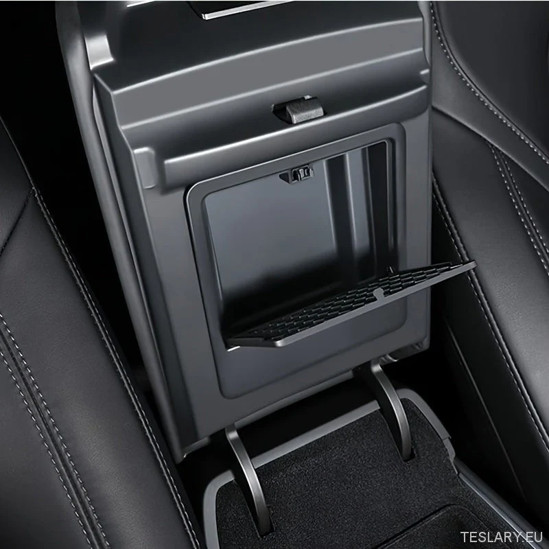 Tesla -malli 3/y keskikonsolin käsinoja piilotettu tallennustila