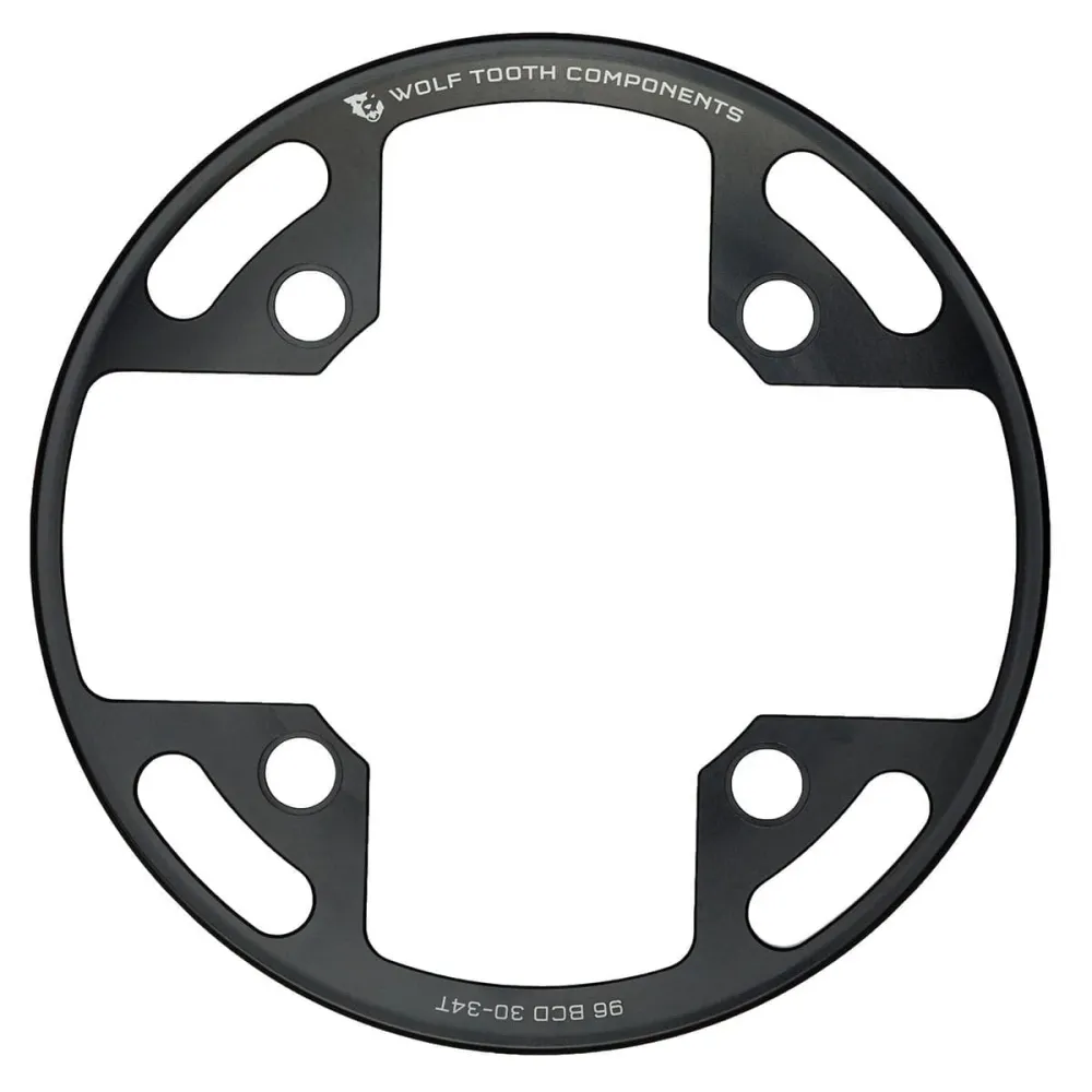 Bash Guard WOLF TOOTH 96 BCD Shimano Triple Compact -pyörästö.