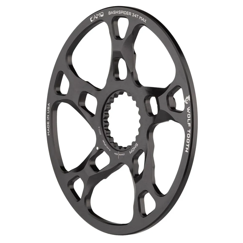 Bash Guard WOLF TOOTH CAMO M5 Shimano Boost Offset -5mm Shimano Boost Offset -5mm
