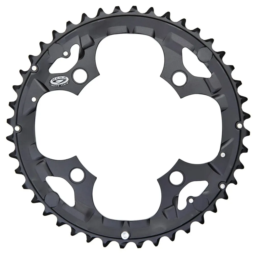 SHIMANO DEORE M590 9V 4 reikää 104mm musta ulkokäyttöön tarkoitettu ketjupyörä