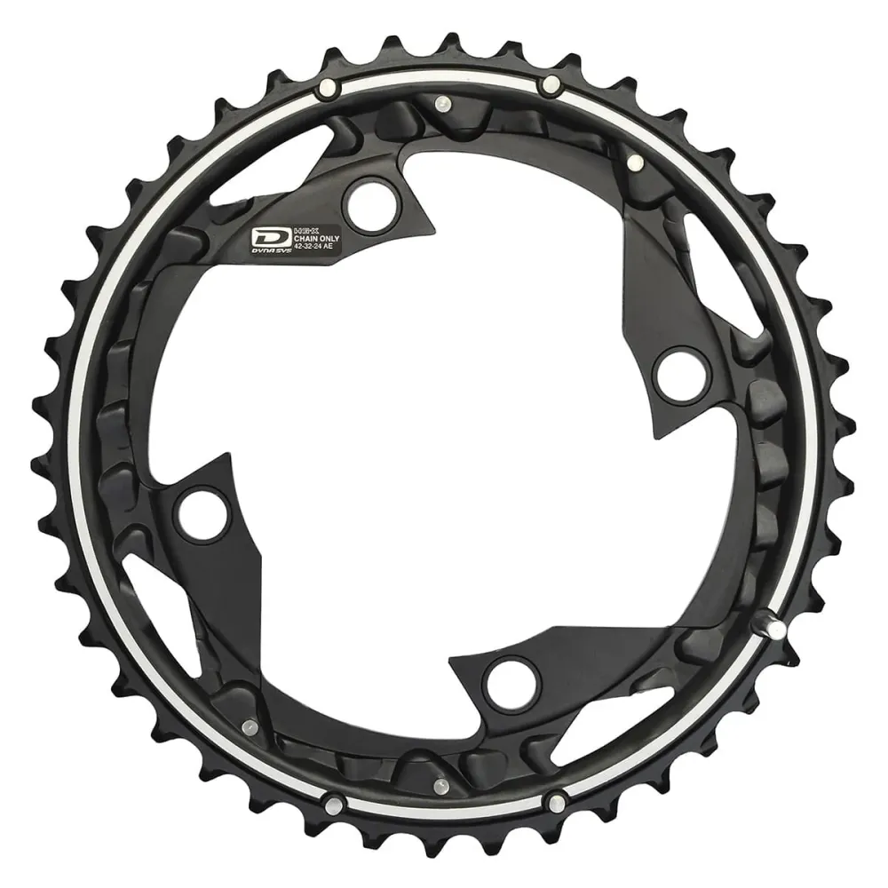 SHIMANO DEORE M610 M610 10V 4 reikäinen 104mm ulkoinen ketjupyörä