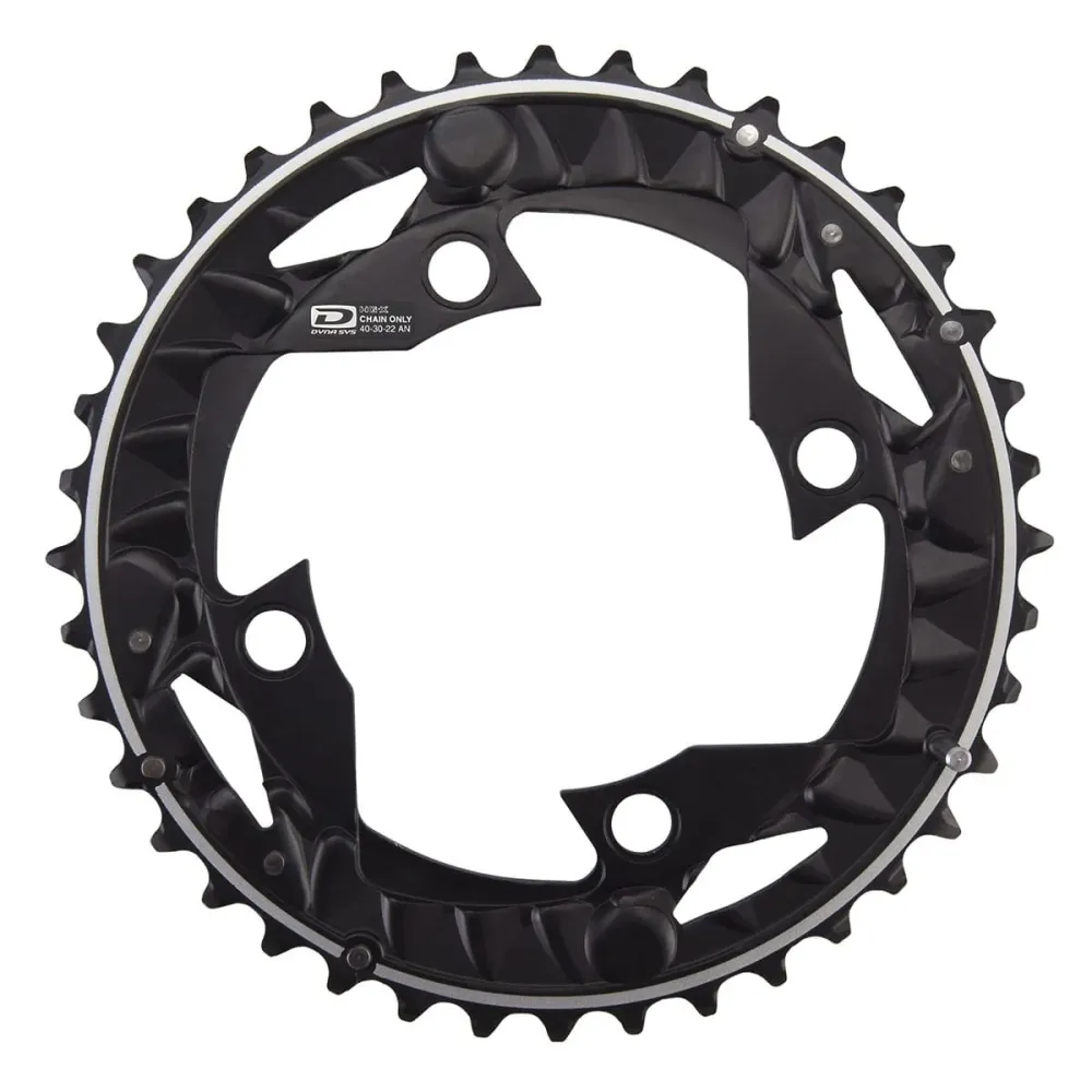 SHIMANO DEORE M612 10V Triple 4 reikäinen 96mm ulkoinen ketjupyörä