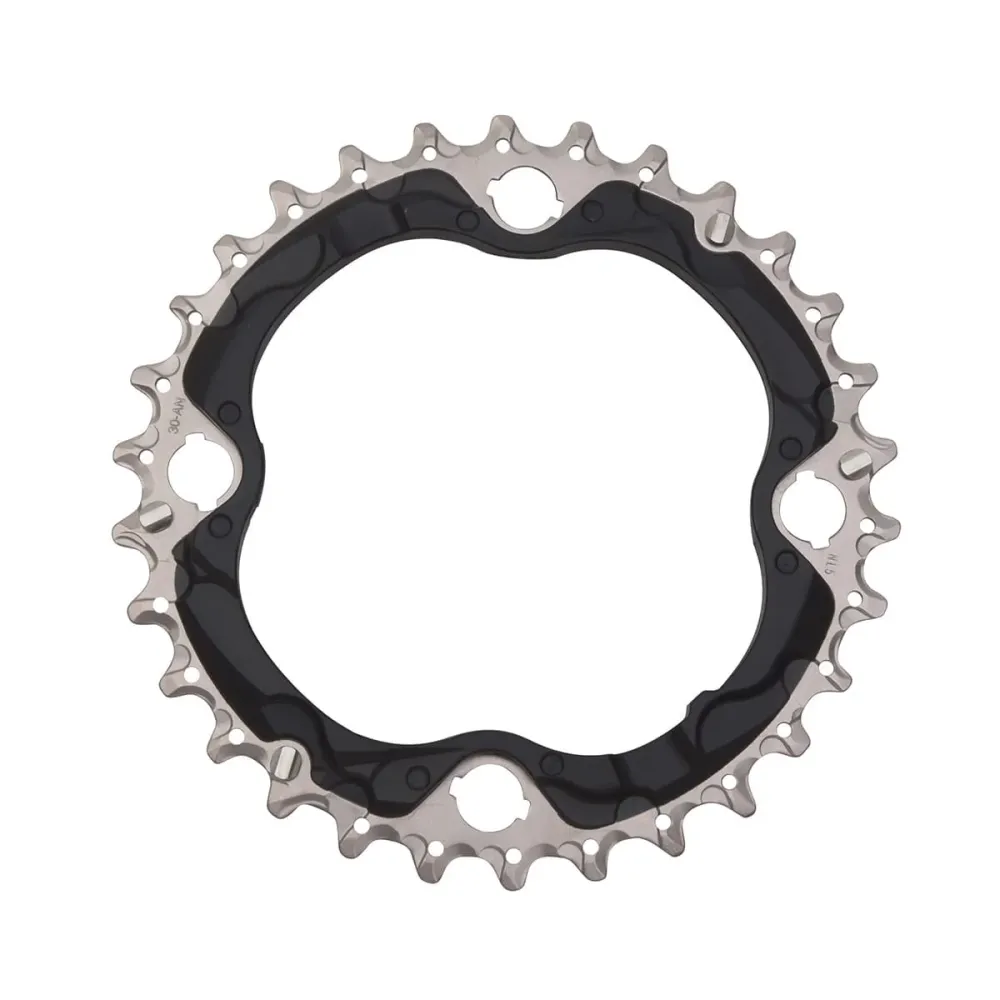 SHIMANO SLX M672 10V 4 reikäinen 96mm väliketjurengas