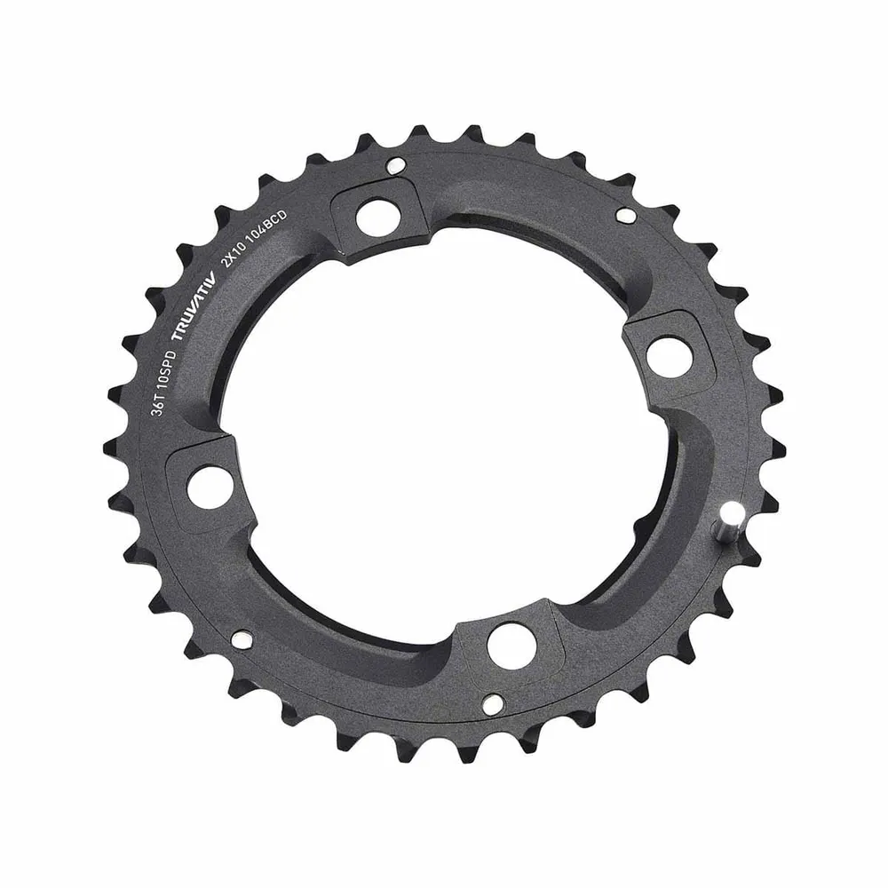 SRAM/TRUVATIV 10V 4 reikä 104mm 36 Dts L-PIN Alu Musta ulkokäyttöön tarkoitettu ketjupyörä
