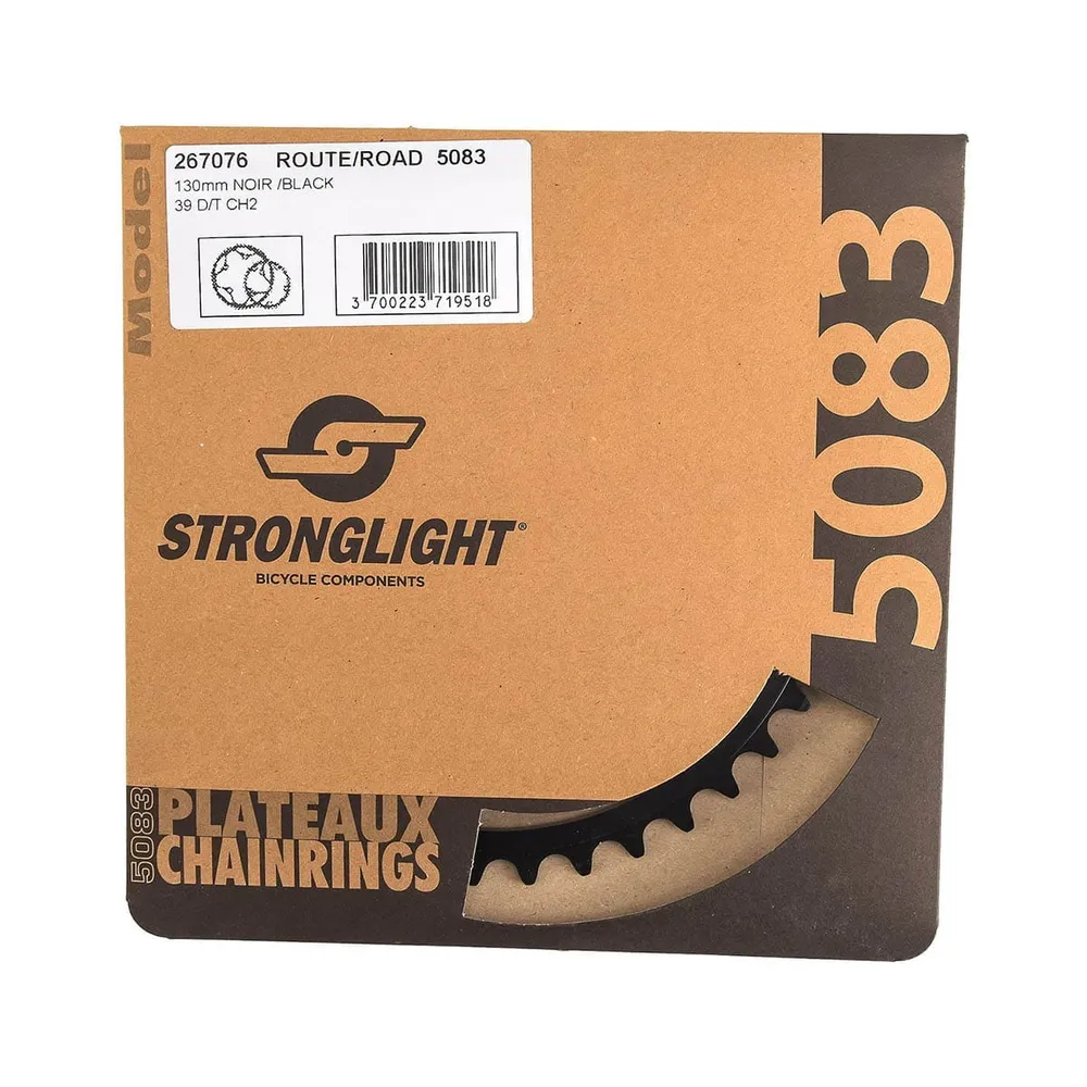 STRONGLIGHT ALU 5083 Tyyppi S 130mm Musta 9/10V sisätarjotin