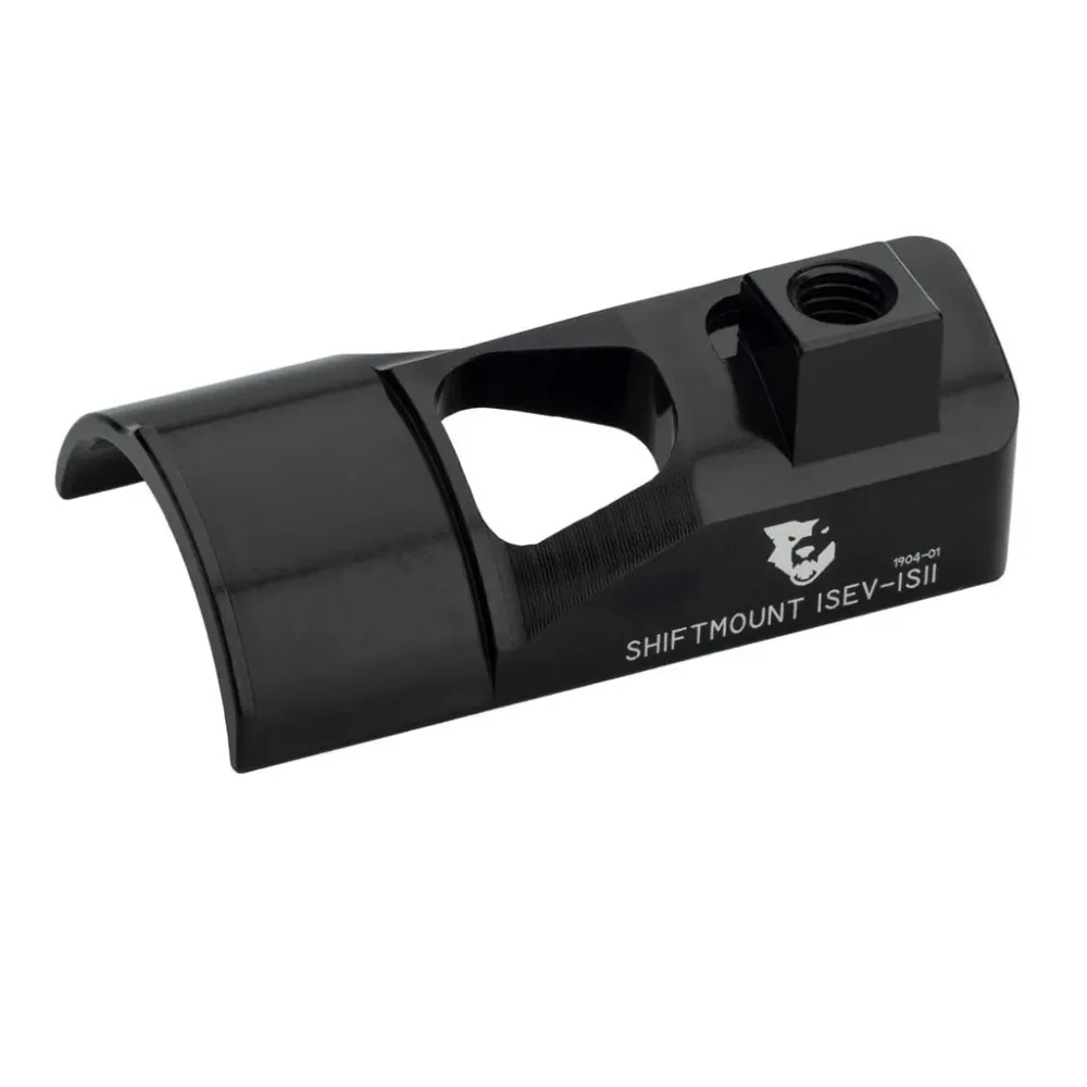 Asennussovitin WOLF TOOTH ShiftMount ISEV-ISII Shimano I-SPEC EV-vaihtaja > Shimano I-SPEC II jarrujärjestelmä
