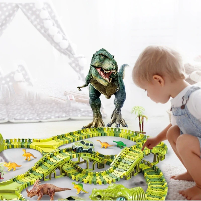 DinoRail™ - Dinoseikkailu - Kilparata