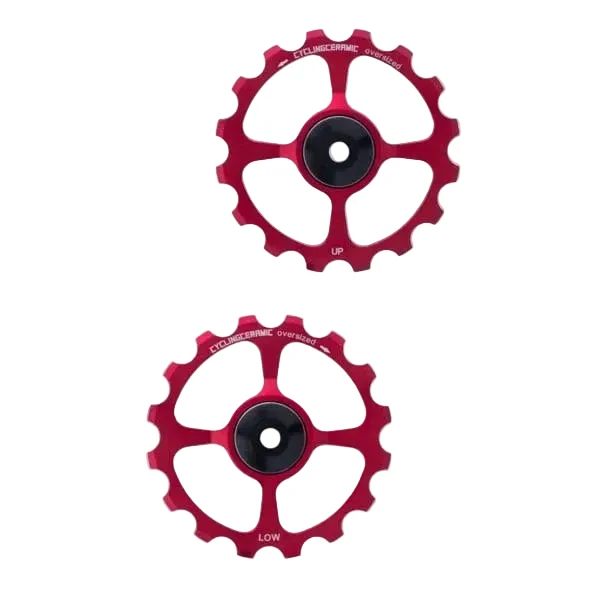 10/11V CYCLINGCERAMIC OVERSIZE SHIMANO takavaihtajan navat Alumiini Punainen