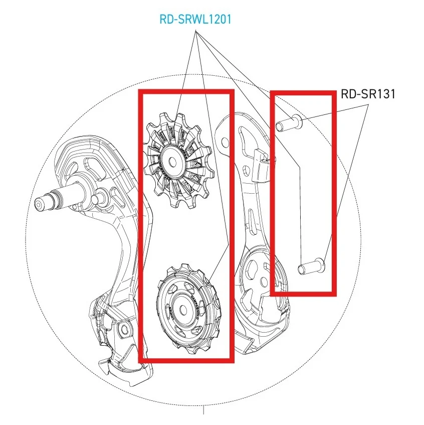 CAMPAGNOLO SUPER-RECORD 12V WRL DISC takavaihtaja Pyörät pyörät