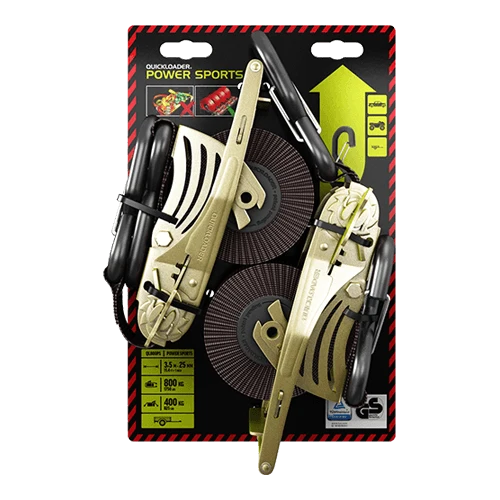 Retractable Power Sports Kuormaliina 800KG 3,5M 25MM 2-pack QL800PS