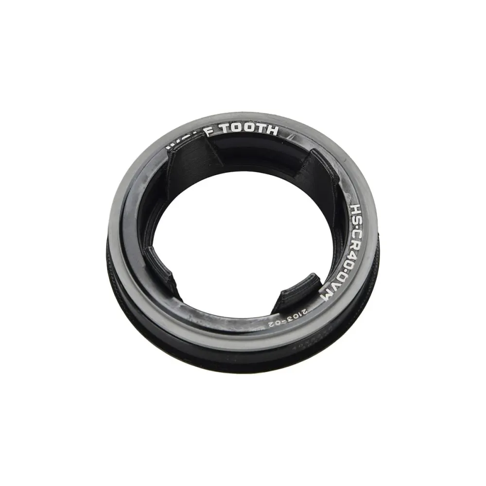 Alhainen kulho Wolf Tooth 1.5" IS52 Integroitu kuuloke Musta