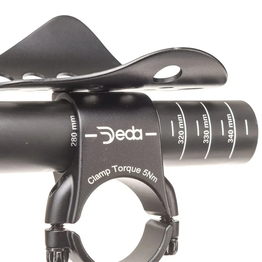 DEDA FAST BLACK 2 pidikepidennystä 31.7mm
