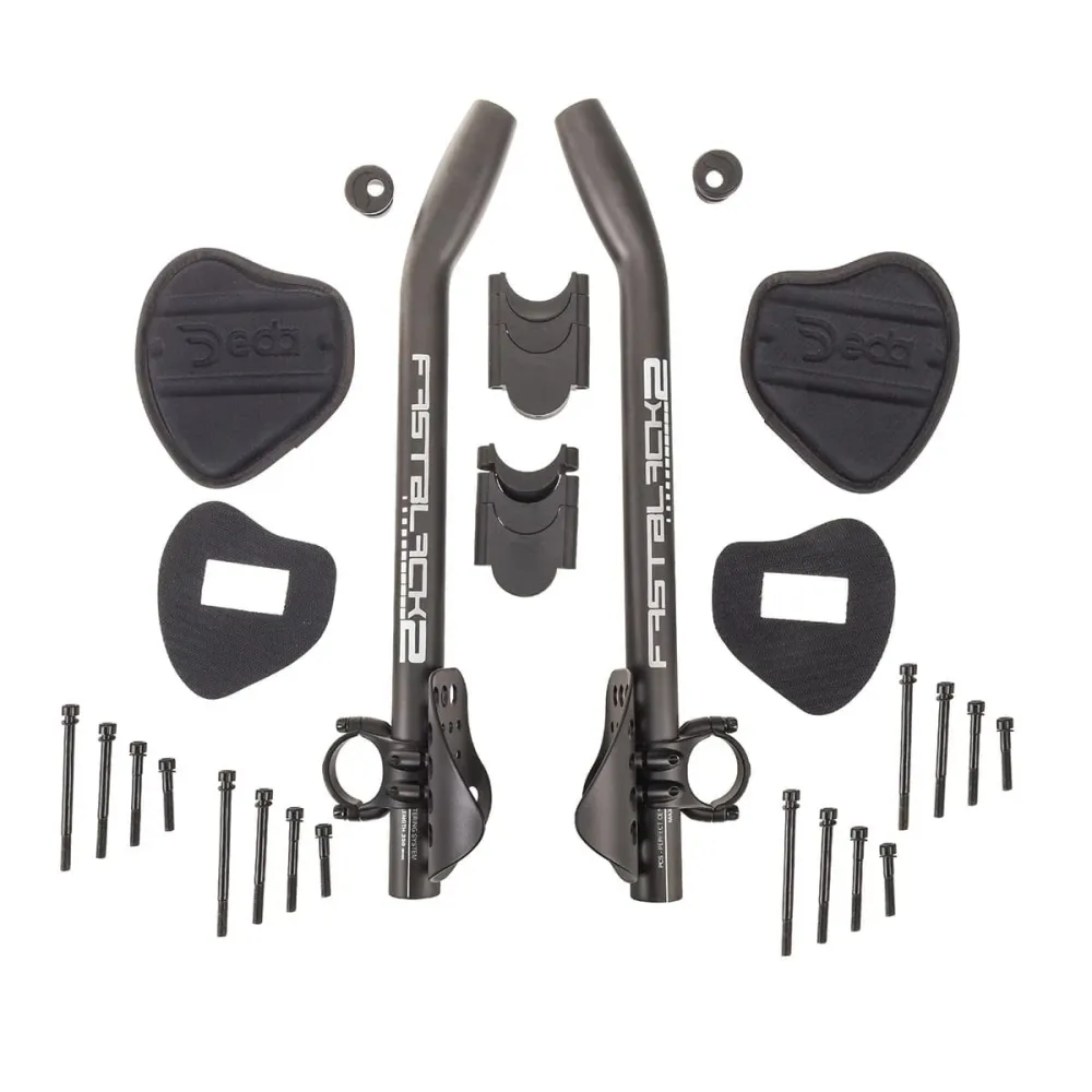 DEDA FAST BLACK 2 pidikepidennystä 31.7mm