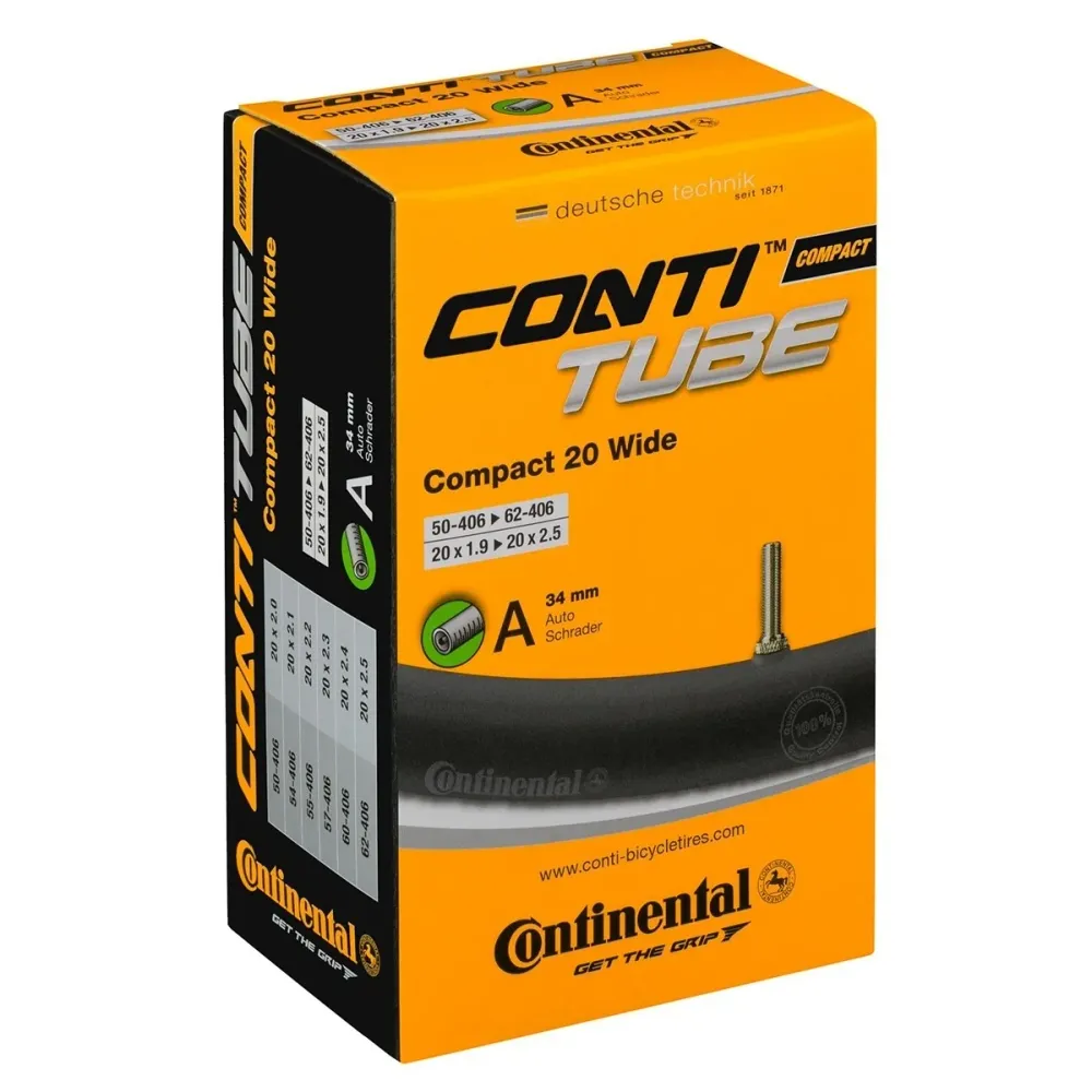 Continental Autonventtiili 20" Lasten Sisärengas