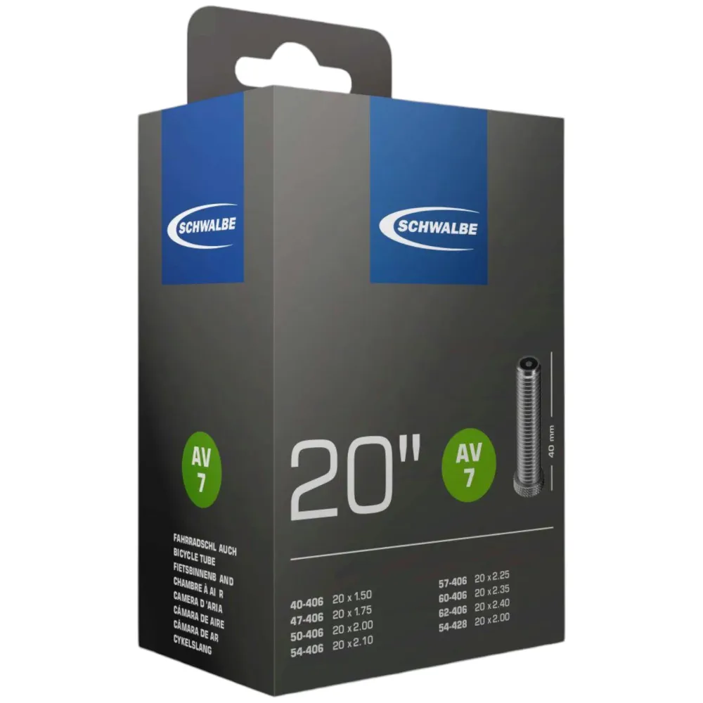 Schwalbe AV7 Schrader 20" Sisärengas